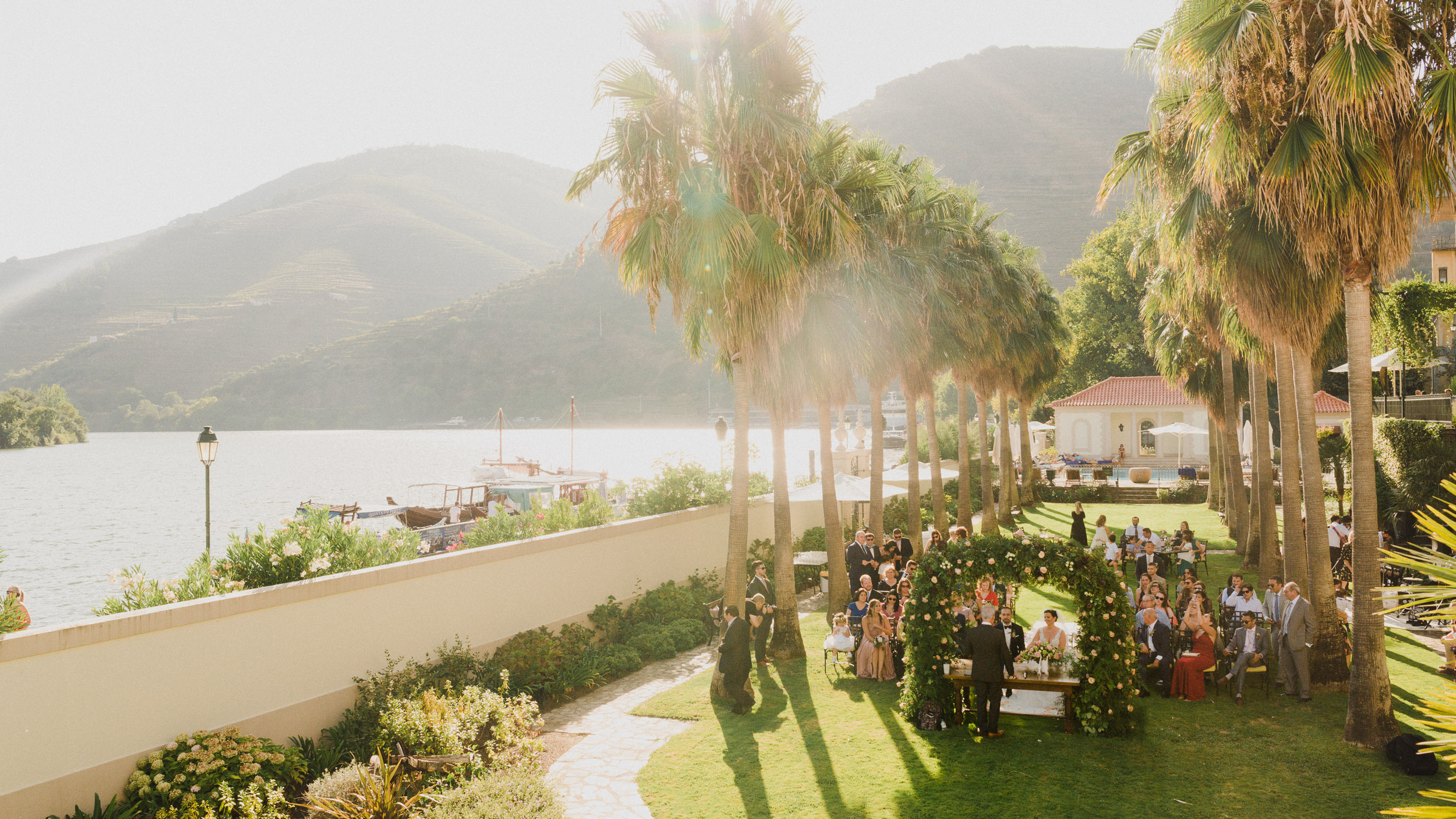 outdoor douro valley wedding